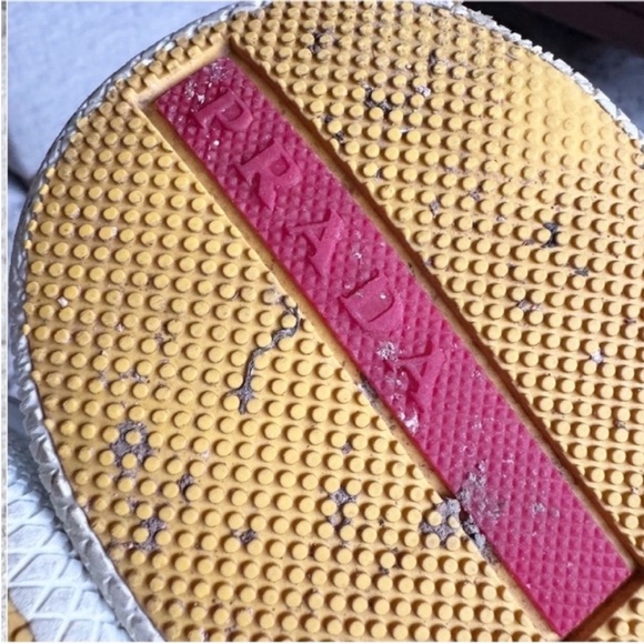 Prada sport soft nylon comfy colorbock sneakers tennis shoes - Picture 10 of 10